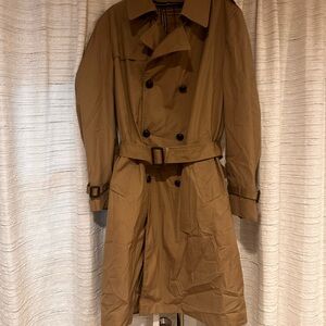 Classic Men's Brown Trench Coat